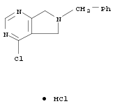 6-Benzyl-4-chloro-4,5,6,7-tetrahydro-3H-pyrrolo[3,4-d]pyrimidine hydrochloride